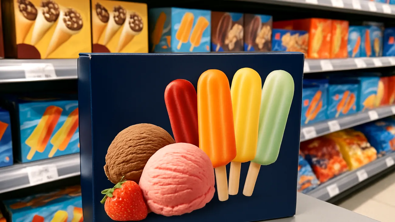 Gelati e ghiaccioli"